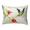 Betsy Drake Betsy's Hummingbird Extra Large 20 X 24 Indoor / Outdoor Pillow